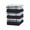 Sloppy Chef Premier Kitchen Towels (Pack of 6), 15x25, Windowpane Pattern, Cotton - 2 of 4