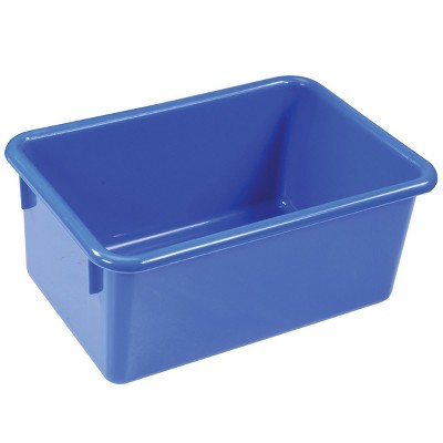 Kaplan Early Learning Blue Vibrant Color Storage Bin - Set of 5