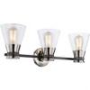 Artcraft Lighting Kanata 3 - Light Vanity in  Black/Brushed Nickel - 2 of 4
