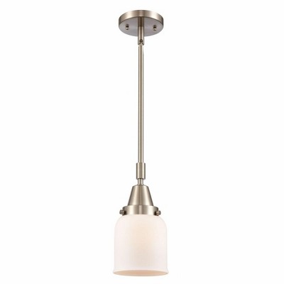 Bell - 1 Light Stem Hung Mini Pendant In Industrial Style-11.13 Inches Tall and 5 Inches Wide