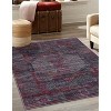 Unique Loom Mangata Melissa Border Washable Indoor Flatweave Woven Area Rug - image 3 of 4