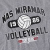 Women's Top Gun Nas Miramar Volleyball Loose T-Shirt Athletic Heather - 2 of 4