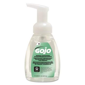 GOJO Green Certified Foam Soap, Fragrance-Free, 7.5 oz Pump Bottle
