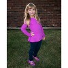 City Threads USA-Made Girls Soft Cotton Long Sleeve Peplum Tee - 3 of 4
