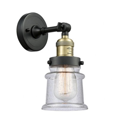 Canton - 1 Light Wall Sconce In Industrial Style-11 Inches Tall and 5.25 Inches Wide