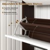 FATMOON Shoe Cabinet with 3 Flip Drawer - Storage Organizer for Entryway, Hallway and Living Room, Freestanding-Design for Family Homes - 4 of 4