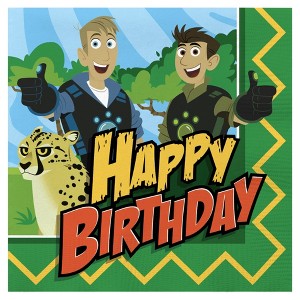 Treasures Gifted Wild Kratts Napkins - Wild Kratts Party Supplies - 48 Pack - 1 of 1