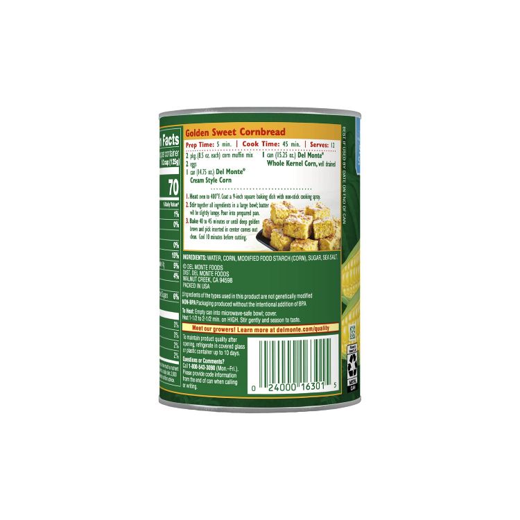 Del Monte Creamed Corn - 14.75oz, 3 of 4