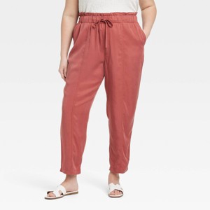 Women's High-Rise Tapered Ankle Pull-On Joggers - A New Day™ - 1 of 3