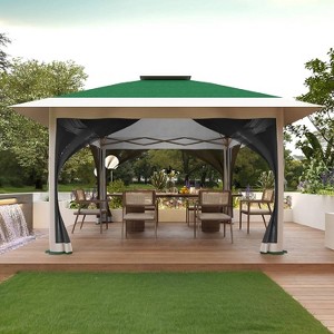 GustoWave Patio 12x12 FT Gazebo Tent Outdoor Pop Up Canopy Tent - 1 of 4
