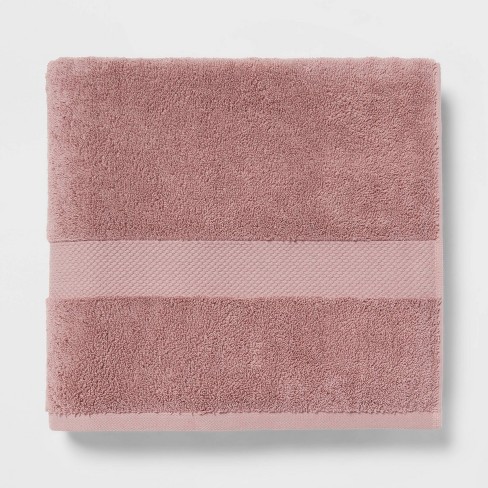 Performance Bath Towel - Threshold, Size: One size, Pink