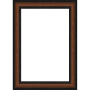Amanti Art 21"x15" Yale Walnut Framed Magnetic Dry Erase Board - 1 of 4