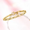 Ross-Simons Italian 14kt Yellow Gold Mirror-Link Bracelet Size 8 - 3 of 4