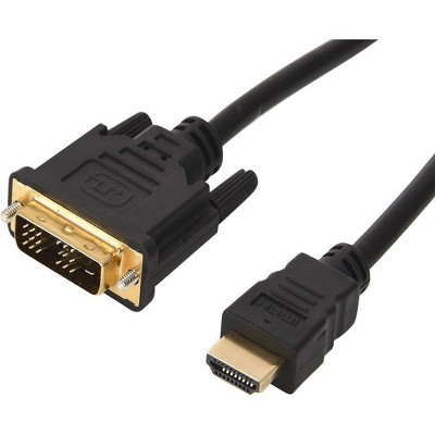 4XEM HDMI to DVI-D Cable 15ft - 15 ft DVI/HDMI Video Cable for Video Device, Notebook, Monitor, Projector - First End: 1 x DVI-D Male Digital Video