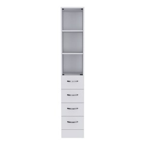 NicBex File Cabinet with 3 Shelves,Office Cabinet with Metal Handles,Modern Vertical Storage Cabinet,Filing Cabinet for Home Office - 1 of 4