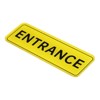 Unique Bargains Acrylic Self-Adhesive Smooth Home Business ENTRANCE Sign - 3 of 4