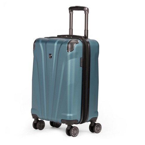 Swissgear Cascade Hardside Carry On Suitcase - Teal : Target