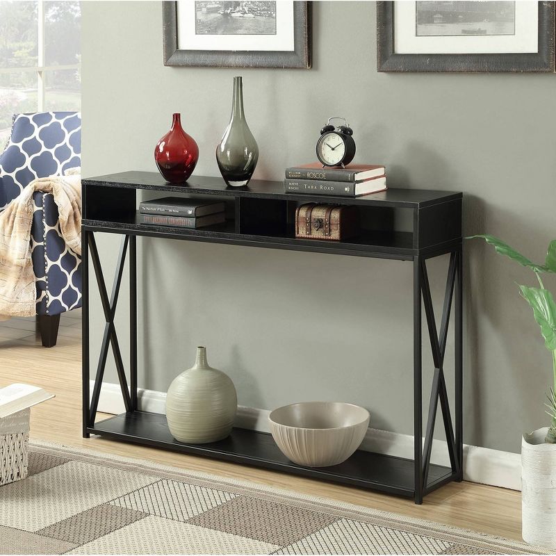 Tucson Deluxe Console Table with Shelf - Breighton Home, 3 of 5