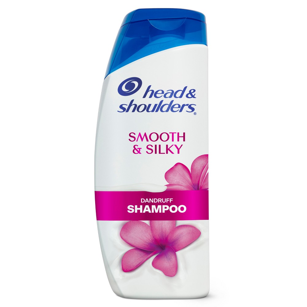 Photos - Hair Product Head & Shoulders Smooth & Silky Paraben Free Dandruff Shampoo - 20.7 fl oz 