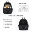 Generic Women Backpack Purse Water Resistant PU Leather Backpack Fashion Rucksack Ladies College Daypack - 4 of 4