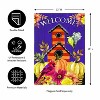 Evergreen Welcome Fall Bird House Moire Garden Flag 12 x 18 Inches Indoor Outdoor Decor - 4 of 4