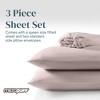 Micropuff Pillowcase Set with Matching Fitted Sheet – Soft, Durable, and Fade-Resistant Bedding (Flat Sheet Not Included) - 3 of 4