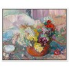 Art Remedy Magnus Enckell - Flowers 1913 Rustic Chic Farmhouse Wall Art Framed - 3 of 4
