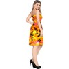 LA LEELA Women's Tube Dress Top Midi Boho One Size Pumpkin Island View - 2 of 4