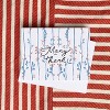 Thank You Greeting Card Pack (3ct) "Many Thanks Flower Cascade" by Ramus & Co - 2 of 4
