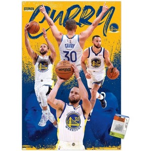 Trends International NBA Golden State Warriors - Stephen Curry 22 Unframed Wall Poster Prints - 1 of 4