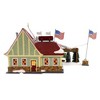 Enesco 7.0 Inch Friendly Used Car Sales Christmas Snow Village Village Buildings - 2 of 4