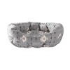 PetShop by Fringe Studio Geometric Round Cuddler Dog Bed - Gray - 3 of 4