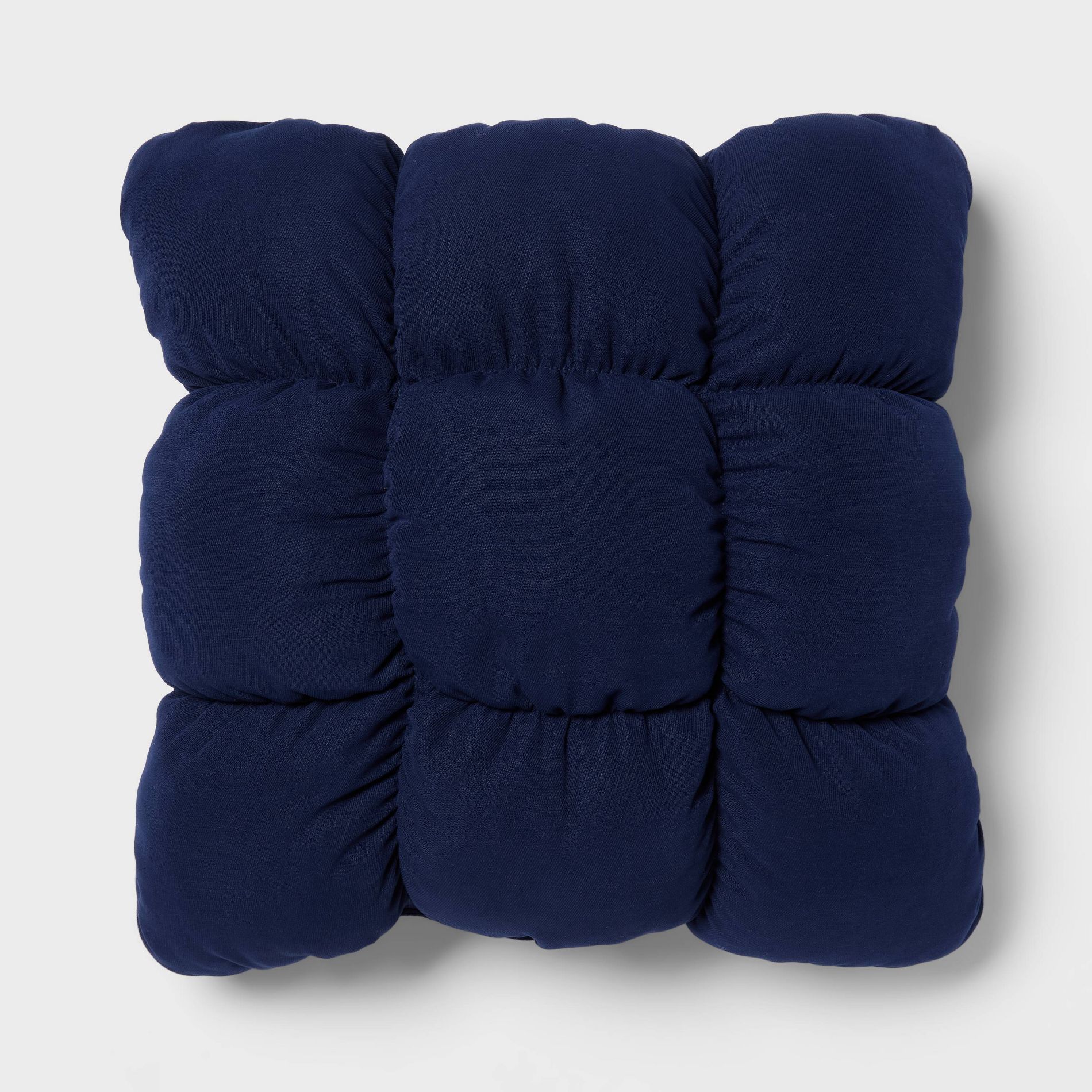 RE Dec Square Throw Pillow Navy/Blue - Room Essentials™