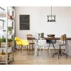Elegant Lighting Agnys 4 lights pendant in black - 2 of 4