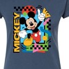 Women's - Disney - Mickey 90s Nostalgia Juniors Fitted Graphic T-Shirt - 2 of 3