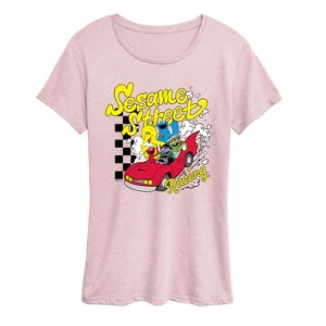 Women's - Sesame Street - SS Racing Short Sleeve Graphic T-Shirt - 1 of 3