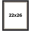 PosterPalooza | Embellished Black Picture Frame - UV Acrylic, Foam Board Backing, Hanging Hardware - 2 of 4
