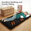 Foldable Japanese Futon Mattress, 3-in-1 Floor Sleeping Mat with 5-Layer Design, Roll Up Tatami Bed for Apartments & Travel - 4 of 4