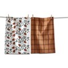 tagltd Pinecone Sprig Dishtowel S/2 - 2 of 3