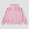 Converse® Girls' French Terry Hooded Sweatshirt - Pink - image 2 of 3