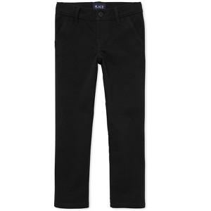 The Children's Place Girls Uniform Twill Woven Skinny Chino Pants - 1 of 4