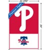 Trends International MLB Philadelphia Phillies - Logo 22 Unframed Wall Poster Prints - 3 of 4