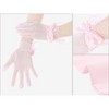 INSPIRE CHIC Women's Short Polka Dots Mesh Lace Gloves with Bow - 3 of 4