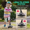 Hurtle Mini Kickboard Scooter with LED Light Wheels - 4 of 4