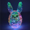Seasonal LLC Prismatic Iridescent Bunny - Sunny 11in - 3 of 4