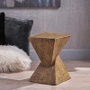 Dexmalle Modern Hourglass Shaped End Table - 2 of 4