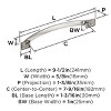 Amerock Candler Cabinet or Drawer Pull - 2 of 3