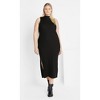 Women's Plus Size Kenia Dress - black | CITY CHIC - 2 of 4