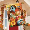 Briarwood Lane Fall House Flag 40x28 For Outdoor Fall Floral Birdhouses For Fall House Flag - 4 of 4