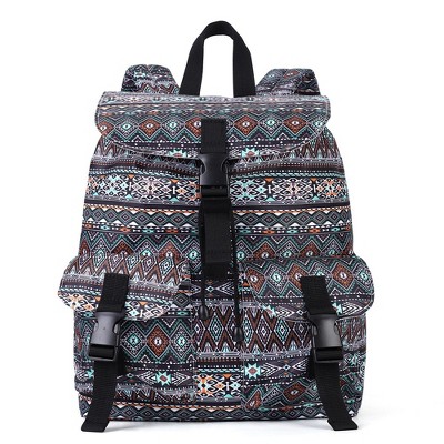 Exotic Pattern Casual Daypack for Men, Women, Teens - Travel Backpack with Safety Buckle for Office, College, and More